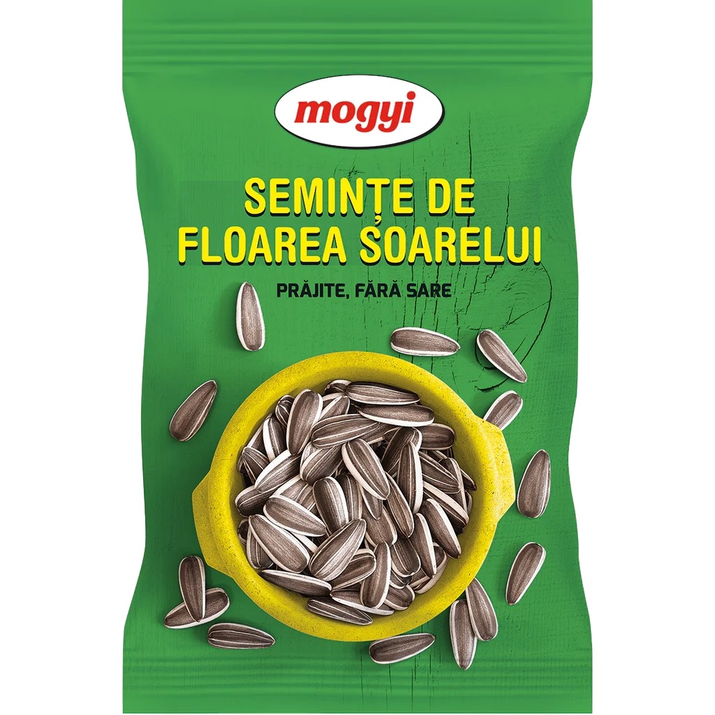 Tournesols-graines grillées noires Mogyi 100g 